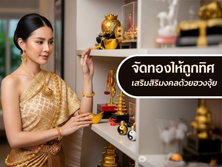 ทองคำกับฮวงจุ้ย: วิธีจัดวางเพื่อความเป็นสิริมงคล