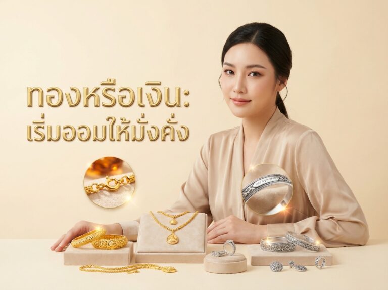 Gold vs. Silver: ศึกสองโลหะมหาชน โลหะชนิดไหนเหมาะจะเป็นบันไดก้าวแรกของคุณ