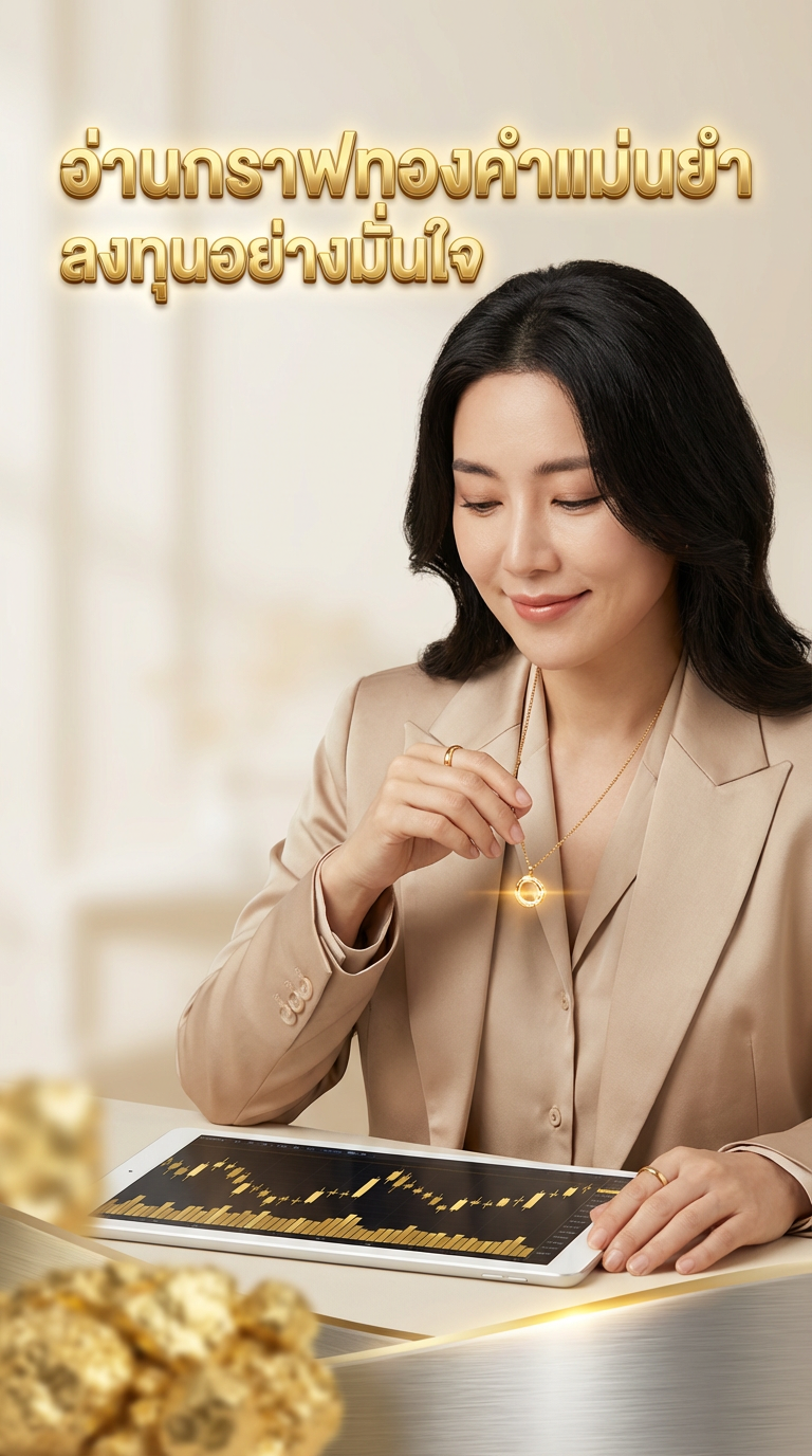 มือใหม่หัดเทรดทองต้องรู้: วิธีอ่านกราฟราคาทองคำเบื้องต้น ดูจังหวะเข้าซื้ออย่างไรไม่ให้ติดดอย