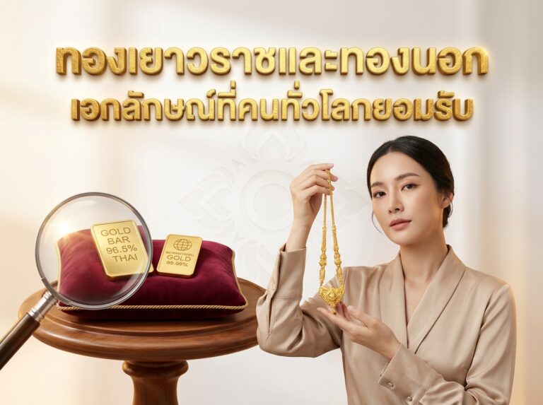 ความเชื่อเรื่องทองเยาวราช vs ทองนอก: ทำไมเปอร์เซ็นต์ทองคำไทยถึงเป็นเอกลักษณ์ระดับโลก